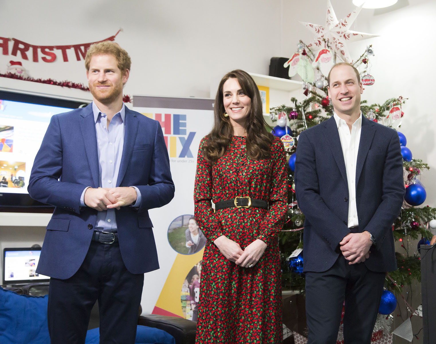 Their Royal Highnesses present George Yeordhaki with the Volunteer of the Year award.